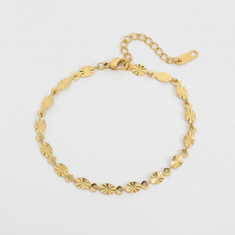 Gold Sunburst Bracelet