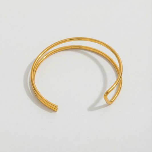 Contour Open Cuff Bangle