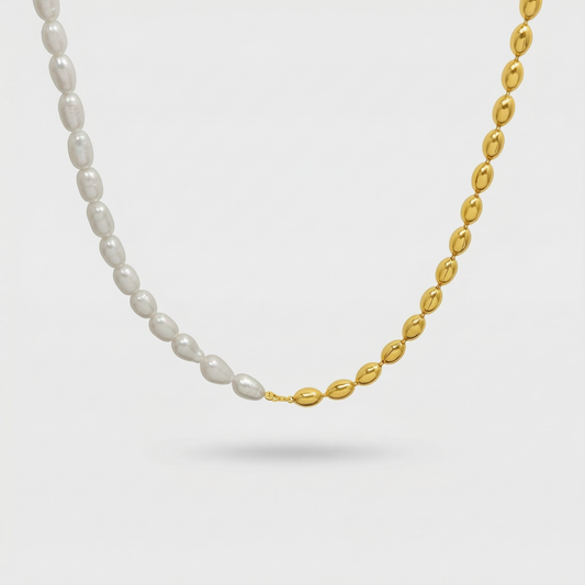Aurielle Pearl Beaded Necklace
