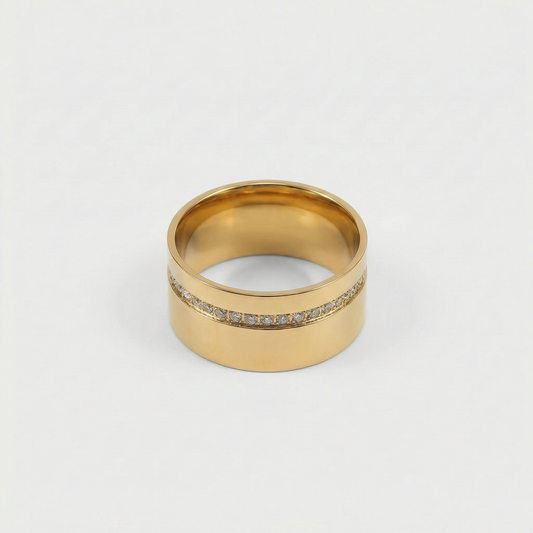 Luxe Wide Eternity Ring