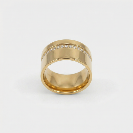 Luxe Wide Eternity Ring