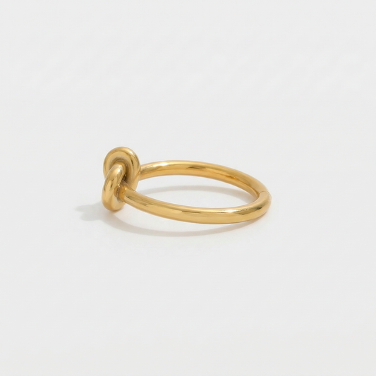 Gold Love Knot Ring