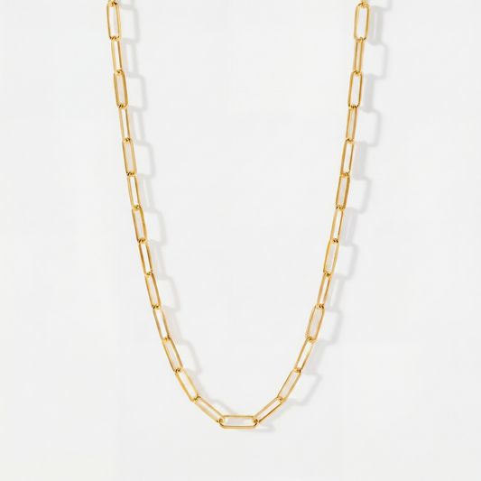 Essentials Paperclip Necklace