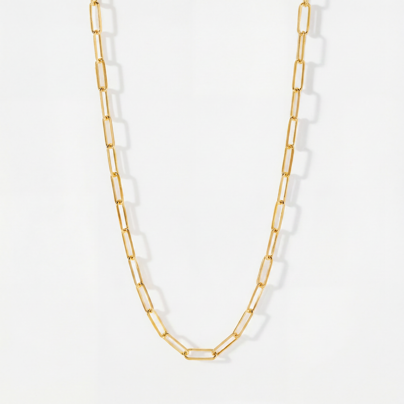 Essentials Paperclip Necklace