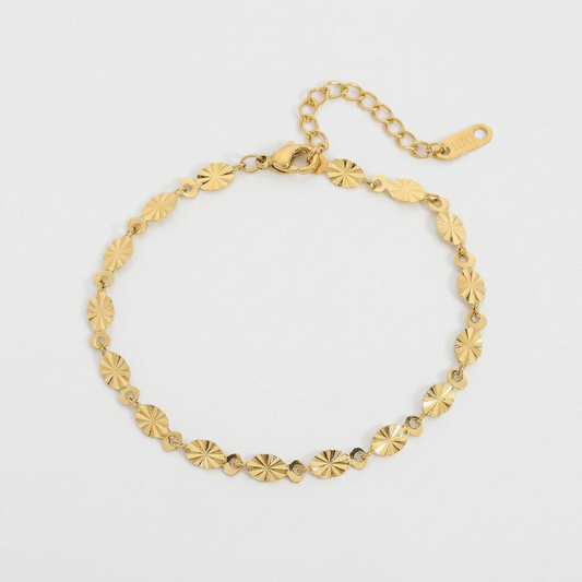 Gold Sunburst Bracelet